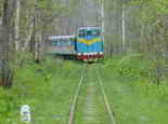 Детская железная дорога в парке им. Гагарина. Май 2003 г.